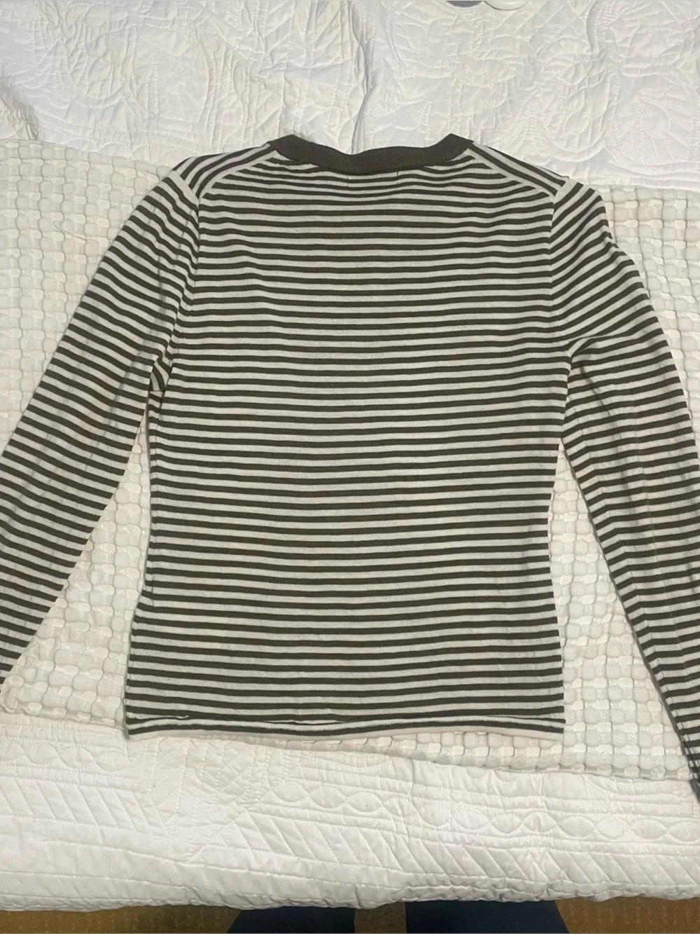J. Crew Carolyn Fitted Crewneck Striped Sweater
